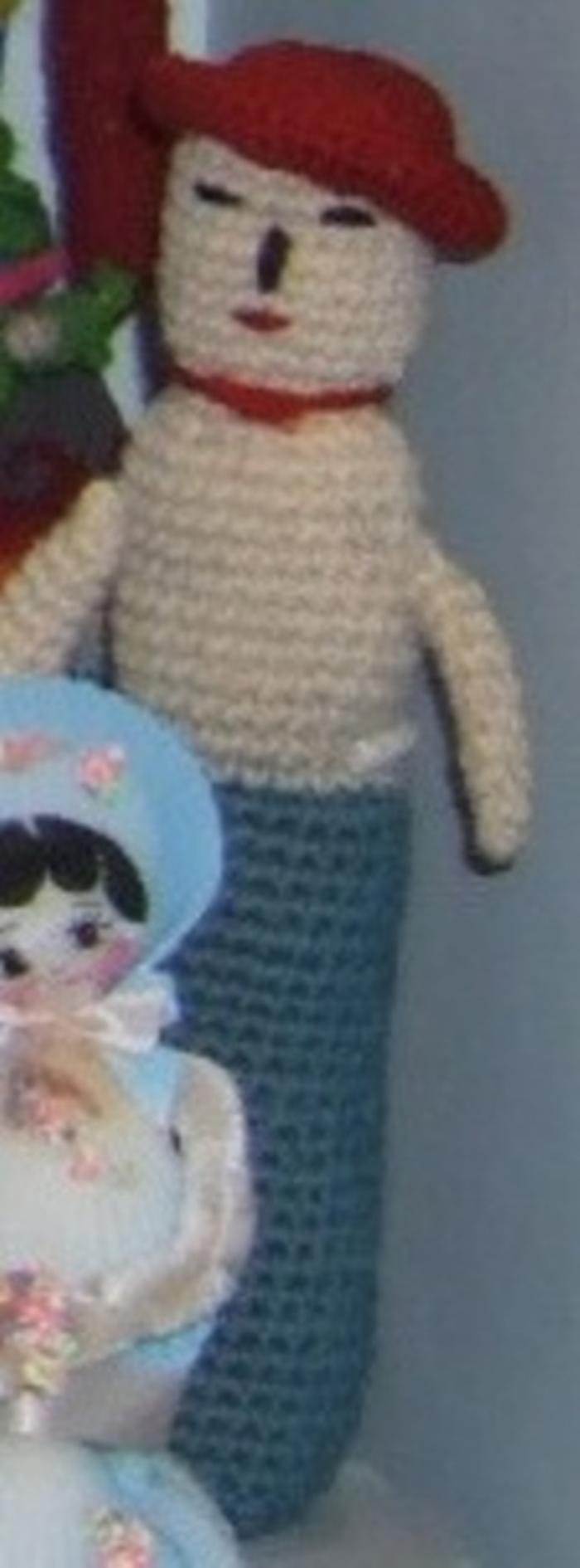 Doll, Yarn Crocheted