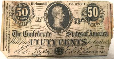 Fractional Currency, 50 cents