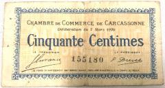 Banknote, 50 Centimes