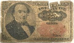 Fractional Currency, 25 cents