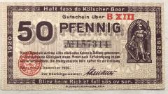 Banknote, 50 Pfennig