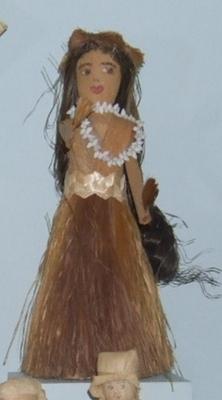 Doll, Tahitian Woman