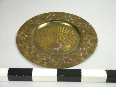 Plate, Round Brass