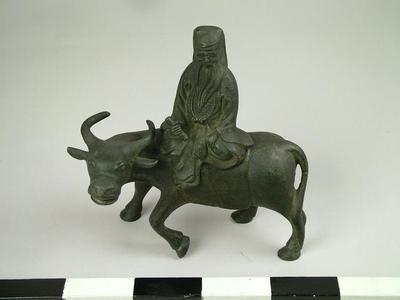 Figurine, Lao-tzu Riding Water Buffalo