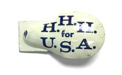 Button Tab, H.H.H. FOR U.S.A