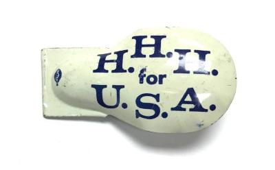 Button Tab, H.H.H. FOR U.S.A