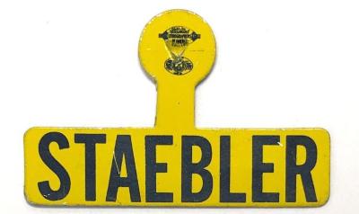 Button Pin Tab, Staebler