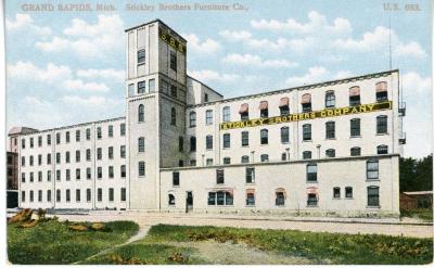 Postcard, Stickley Brothers Furniture Company
