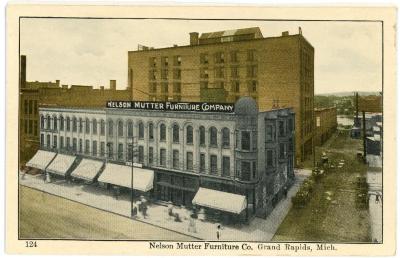Postcard, Nelson Matter Furniture Company