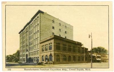 Postcard, Manufacturer's Exhibition Building