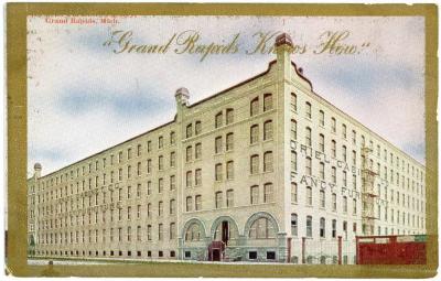 Postcard, Oriel Cabinet Company, Fancy Furniture