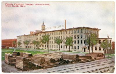 Postcard, Phoenix Furniture Company, Manufacturers