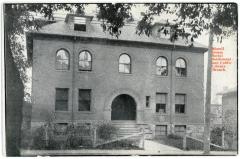 Postcard, Bissell House Social Settlement and Public Library Branch