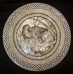 Plate, With Duck Design