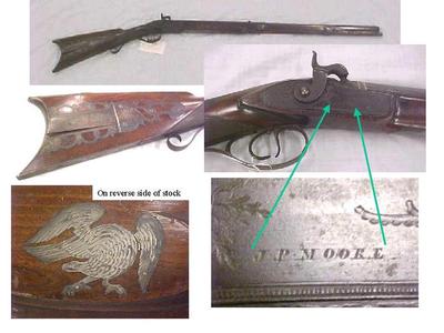 J.P. Moore Percussion Rifle
