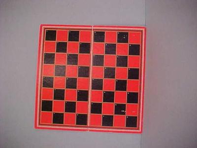 Checker Board, Cardboard