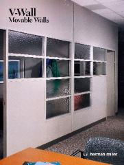 Trade Catalog, Herman Miller, Inc., V-Wall Movable Wall