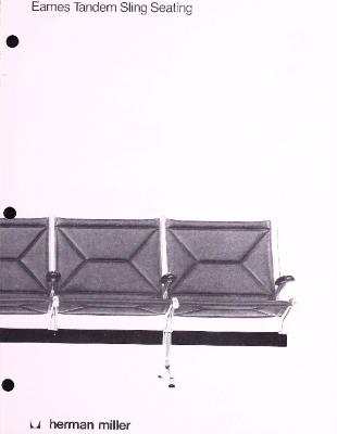 Trade Catalog, Herman Miller, Inc., Eames Tandem Sling Seating