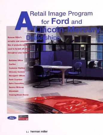 Trade Catalog, Herman Miller, Inc., A Retail Image Program for Ford and Lincoln-Mercury Dealerships