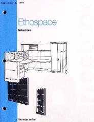 Price Book, Herman Miller, Inc., Ethospace Interiors