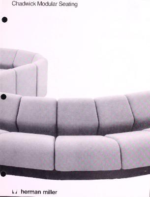 Trade Catalog, Herman Miller, Inc., Chadwick Modular Seating
