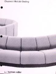 Trade Catalog, Herman Miller, Inc., Chadwick Modular Seating