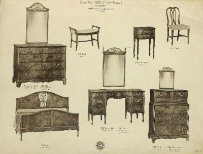 Furniture Plate, Berkey &amp; Gay Furniture Company, The Boswell