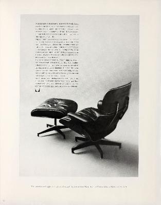 Advertisement, Herman Miller, A Good Chair...