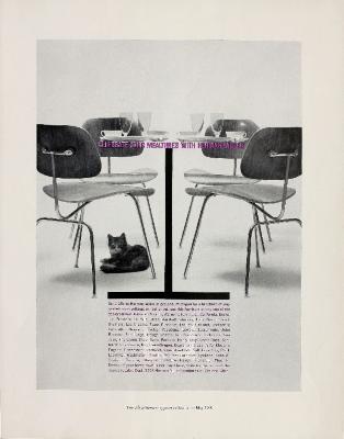 Advertisement, Herman Miller, Celebrate Your Mealtimes With Herman Miller