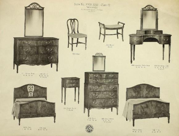 Furniture Plate, Berkey &amp; Gay Furniture Company, The Boswell
