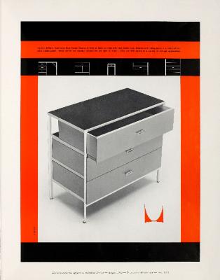 Advertisement, Herman Miller, Herman Miller's Steelframe Case Series