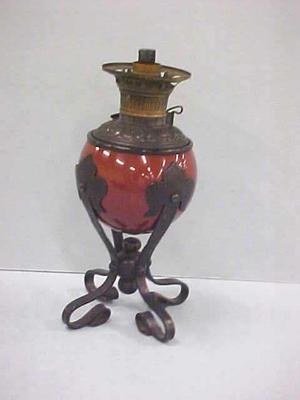 Kerosene Lamp, Rochester Central Draft Burner