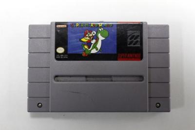 Super Nintendo Entertainment System, Super Mario World Game Cartridge
