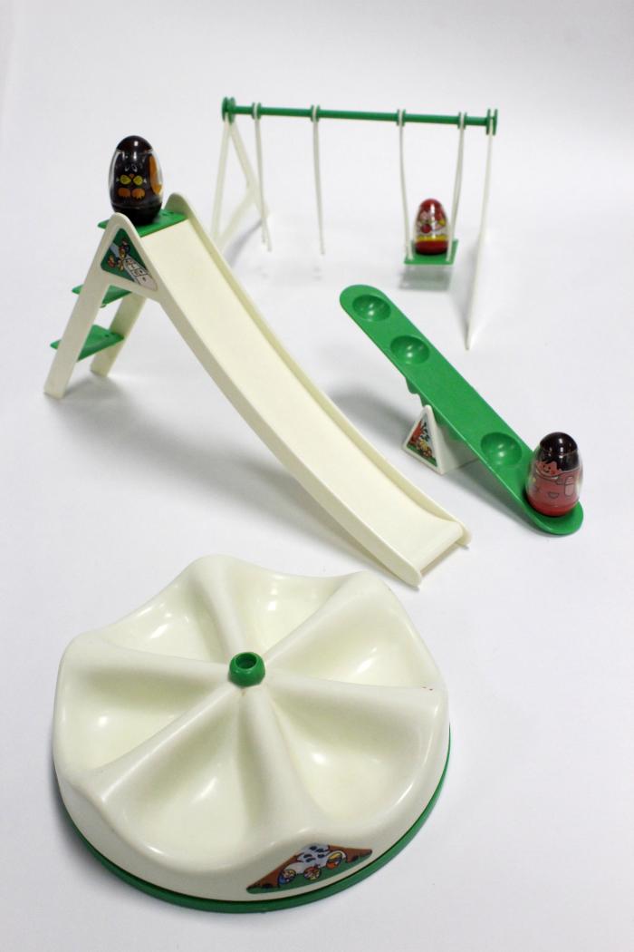 Toy, Weebles Romper Room Playground