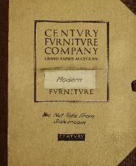 Portfolio and Furniture Plates, Century Furniture Company, Modern
