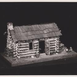 Model, Michigan Pioneer Log Cabin