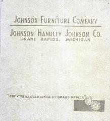 Trade Catalog, Johnson Furniture Company