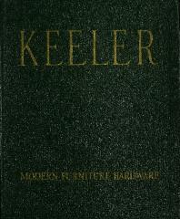 Trade Catalog, Keeler Brass Company, Modern Furniture Hardware, Catalog No. 53