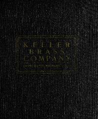Trade Catalog, Keeler Brass Company, Plates No. 330 - No. 420