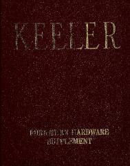 Supplement, Keeler Brass Company, Furniture Hardware, Catalog No. 65