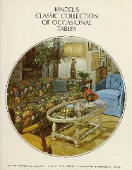 Trade Catalog, Kindel Furniture Company, Classic Collection of Occasional Tables