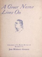 Trade Catalog, John Widdicomb Company, A Great Name Lives On