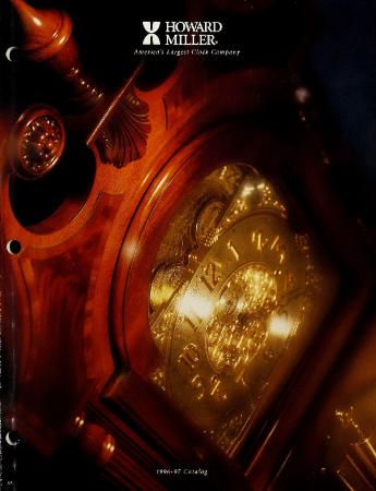 Trade Catalog, Howard Miller Clock Company