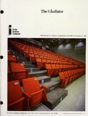 Trade Catalog, Irwin Seating Company, The Gladiator