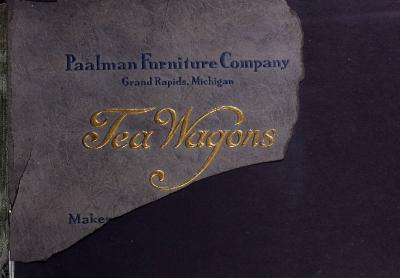 Trade Catalog, Paalman Furniture Company, Tea Wagons