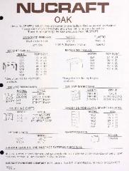 Trade Catalog, Nucraft Furniture Company, Oak Product Lines
