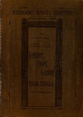 Trade Catalog, Widdicomb Mantel Company, Catalogue and Price List