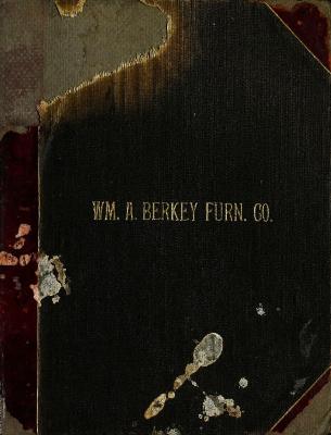 Trade Catalog, William A. Berkey Furniture Company