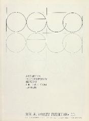 Brochure, William A. Berkey Furniture Company, beta, A Collection of Contemporary Bedroom and Dining Room Furniture