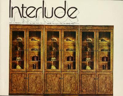 Trade Catalog, William A. Berkey Furniture Company, Interlude Collection